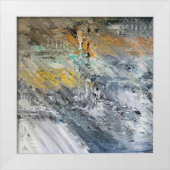Bolokofsky, Ronald 15x15 White Modern Wood Framed Museum Art Print Titled - Chicago Winter