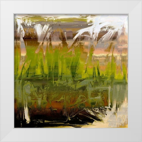 Bolokofsky, Ronald 15x15 White Modern Wood Framed Museum Art Print Titled - Tall Grass