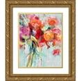 thumbnail image 1 of Bolokofsky, Ronald 15x18 Gold Ornate Wood Framed with Double Matting Museum Art Print Titled - Garden Flowers II, 1 of 4