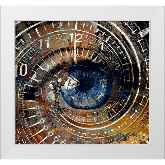 Bolokofsky, Ronald 16x15 White Modern Wood Framed Museum Art Print Titled - Focus In