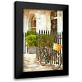 thumbnail image 1 of Bolokofsky, Ronald 17x24 Black Modern Framed Museum Art Print Titled - Iron Fence, 1 of 5