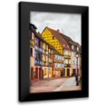 thumbnail image 1 of Bolokofsky, Ronald 17x24 Black Modern Framed Museum Art Print Titled - Narrow Streets of Colmar III, 1 of 5