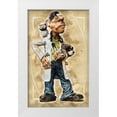 thumbnail image 1 of Bolokofsky, Ronald 17x24 White Modern Wood Framed Museum Art Print Titled - Veterinarian, 1 of 4