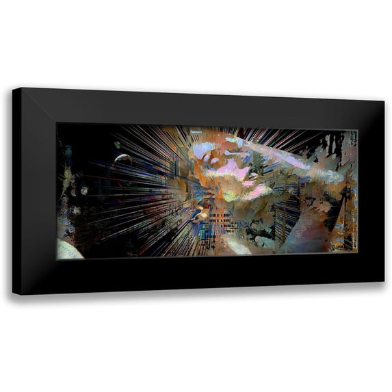 Bolokofsky, Ronald 18x10 Black Modern Framed Museum Art Print Titled - Memories