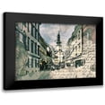 thumbnail image 1 of Bolokofsky, Ronald 18x13 Black Modern Framed Museum Art Print Titled - Bratislava, 1 of 5