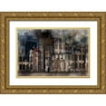 thumbnail image 1 of Bolokofsky, Ronald 18x13 Gold Ornate Wood Framed with Double Matting Museum Art Print Titled - City On the Bay, 1 of 4