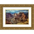 thumbnail image 1 of Bolokofsky, Ronald 18x13 Gold Ornate Wood Framed with Double Matting Museum Art Print Titled - The Confluence Grand Canyon, 1 of 4