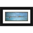 thumbnail image 1 of Bolokofsky, Ronald 18x9 Black Ornate Wood Framed with Double Matting Museum Art Print Titled - Lighthouse, 1 of 4