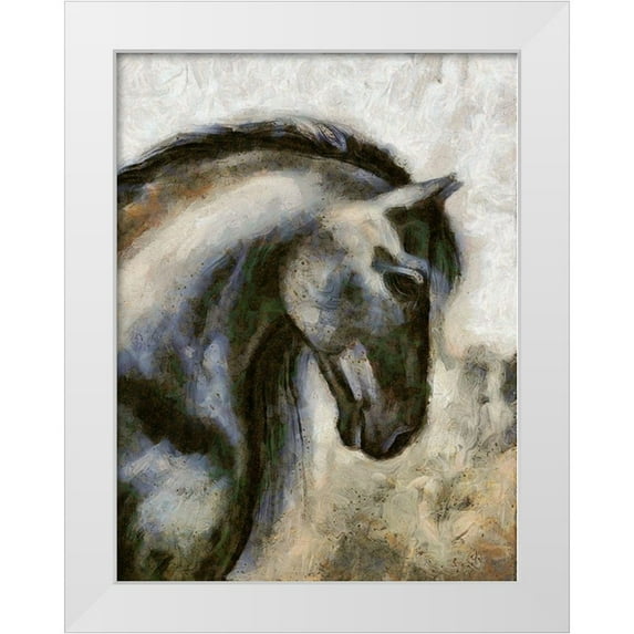 Bolokofsky, Ronald 19x24 White Modern Wood Framed Museum Art Print Titled - Royalty