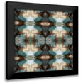 thumbnail image 1 of Bolokofsky, Ronald 20x20 Black Modern Framed Museum Art Print Titled - Indian Blanket IV, 1 of 5