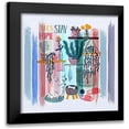 thumbnail image 1 of Bolokofsky, Ronald 20x20 Black Modern Framed Museum Art Print Titled - Lets Stay Home 110, 1 of 5