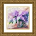 thumbnail image 1 of Bolokofsky, Ronald 20x20 Gold Ornate Wood Framed with Double Matting Museum Art Print Titled - Lovely Bouquet I, 1 of 4