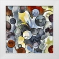 thumbnail image 1 of Bolokofsky, Ronald 20x20 White Modern Wood Framed Museum Art Print Titled - Bouncing Balls I, 1 of 4
