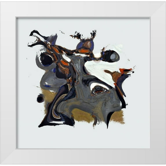 Bolokofsky, Ronald 20x20 White Modern Wood Framed Museum Art Print Titled - Enchanted Forest III