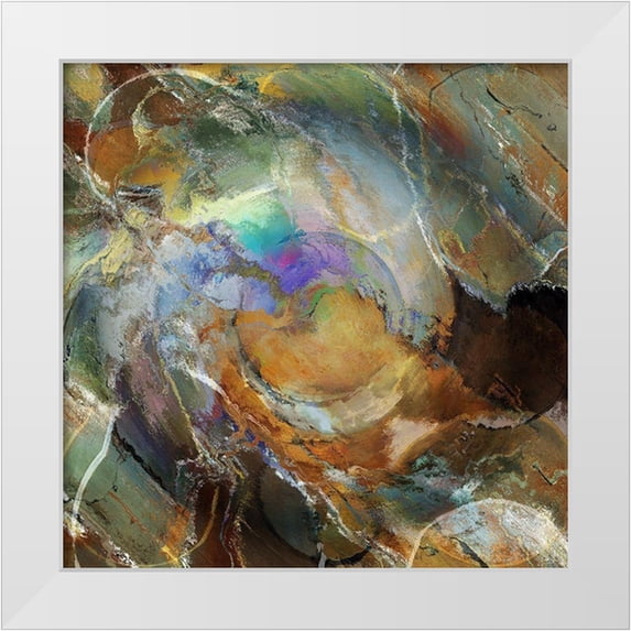 Bolokofsky, Ronald 20x20 White Modern Wood Framed Museum Art Print Titled - Orbit I