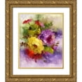 thumbnail image 1 of Bolokofsky, Ronald 20x24 Gold Ornate Wood Framed with Double Matting Museum Art Print Titled - Garden Bunch I, 1 of 4