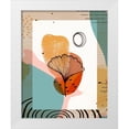 thumbnail image 1 of Bolokofsky, Ronald 20x24 White Modern Wood Framed Museum Art Print Titled - Abstract Shapes 700C, 1 of 4