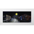 thumbnail image 1 of Bolokofsky, Ronald 24x12 White Modern Wood Framed Museum Art Print Titled - Venice Moon, 1 of 4