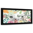 thumbnail image 1 of Ronald Bolokofsky 24x14 Black Modern Wood Framed Wall Art Titled - Magnolia Branch 170, 1 of 6