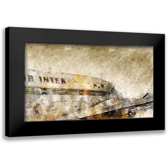 Bolokofsky, Ronald 24x15 Black Modern Framed Museum Art Print Titled - Vintage Air