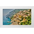 thumbnail image 1 of Bolokofsky, Ronald 24x15 White Modern Wood Framed Museum Art Print Titled - Positano Panorama, 1 of 4