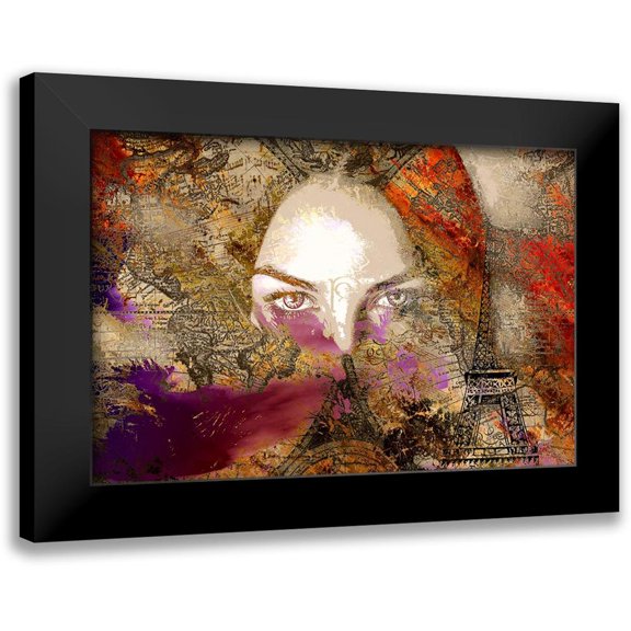 Bolokofsky, Ronald 24x17 Black Modern Framed Museum Art Print Titled - Global View