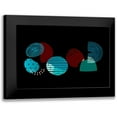 thumbnail image 1 of Bolokofsky, Ronald 24x17 Black Modern Framed Museum Art Print Titled - Mid Century Shapes 635, 1 of 5