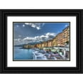 thumbnail image 1 of Bolokofsky, Ronald 24x17 Black Ornate Wood Framed with Double Matting Museum Art Print Titled - Camogli I, 1 of 4