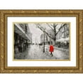 thumbnail image 1 of Bolokofsky, Ronald 24x17 Gold Ornate Wood Framed with Double Matting Museum Art Print Titled - Red Coat II, 1 of 4