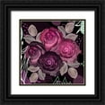 thumbnail image 1 of Bolokofsky, Ronald 26x26 Black Ornate Wood Framed with Double Matting Museum Art Print Titled - Garden Silk 480, 1 of 4