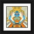 thumbnail image 1 of Bolokofsky, Ronald 26x26 Black Ornate Wood Framed with Double Matting Museum Art Print Titled - Leo, 1 of 4