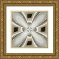 thumbnail image 1 of Bolokofsky, Ronald 26x26 Gold Ornate Wood Framed with Double Matting Museum Art Print Titled - Pattern II, 1 of 4