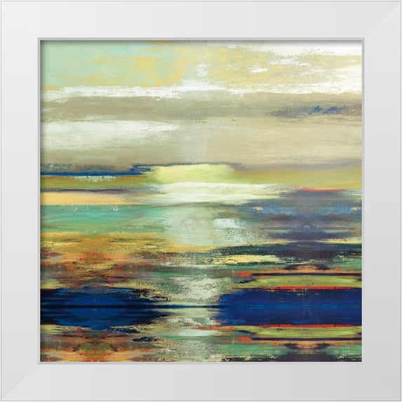 Bolokofsky, Ronald 26x26 White Modern Wood Framed Museum Art Print Titled - Sunrise II