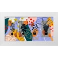 thumbnail image 1 of Bolokofsky, Ronald 32x18 White Modern Wood Framed Museum Art Print Titled - Garden Elements 433, 1 of 4