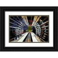 thumbnail image 1 of Bolokofsky, Ronald 32x23 Black Ornate Wood Framed with Double Matting Museum Art Print Titled - Leaving the Station, 1 of 4
