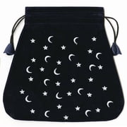 Bolsas de Lo Scarabeo Tarot Bags From Lo Scarabeo Moon and Stars Velvet Lo Scarabeo Bag Other