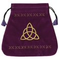 thumbnail image 1 of Bolsas de Lo Scarabeo Tarot Bags From Lo Scarabeo: Triple Goddess Velvet Tarot Bag (Other), 1 of 1