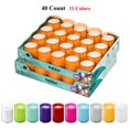 thumbnail image 1 of Bolsius Orange Votive Candles - 40 Count - Restaurant candles In Unbreakable Plastic Cups - 11 Colors, 1 of 5