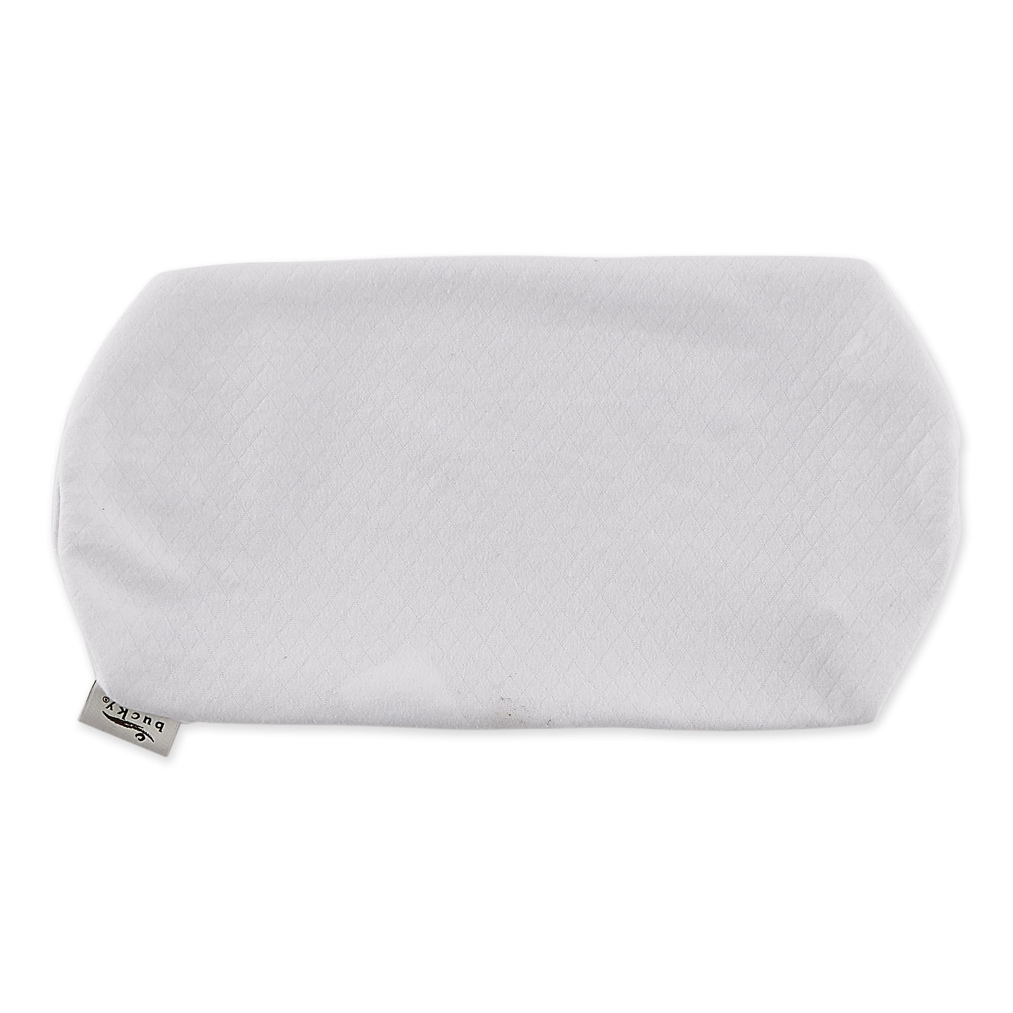 Bucky Bolster Pillow Cover - White