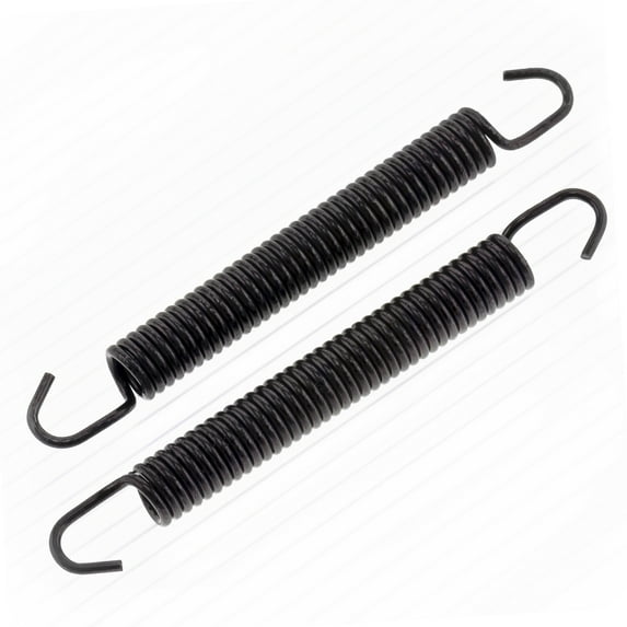 Bolt 023-20287 Black Zinc Steel Exhaust Spring - 9mmx87mm
