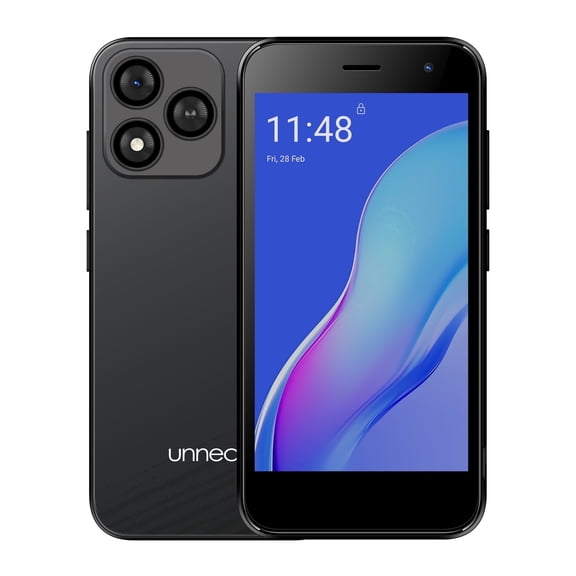 Unnecto Bolt One (Unlocked) 32GB GSM Smartphone with Case, Charger, Headphones – Black