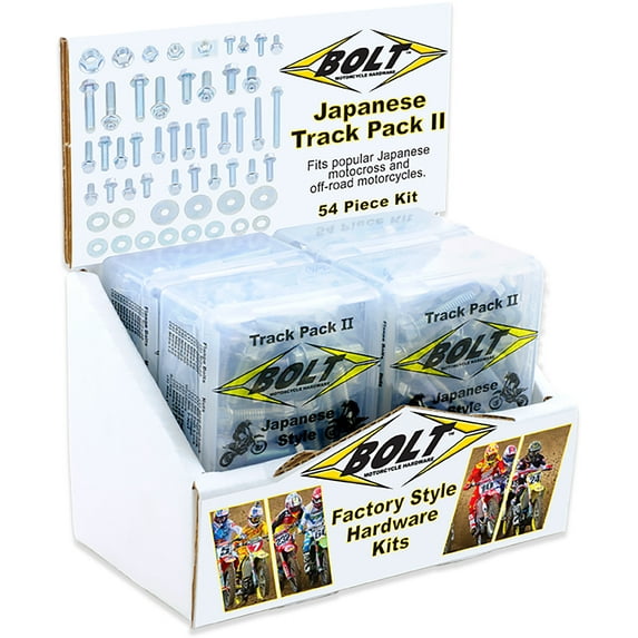 Bolt 2003-6JTP; Japanese Style Track Pack Ii 6-Pack Display