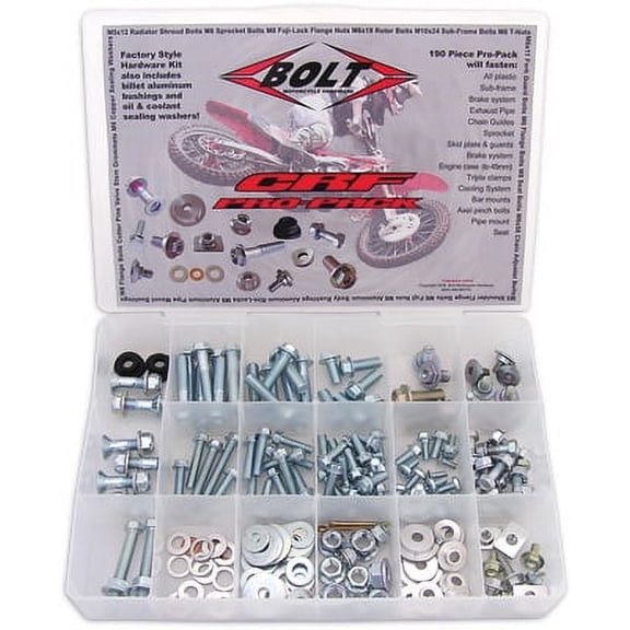 Bolt MC Hardware Euro Style Pro-Pack    2004-EUPP