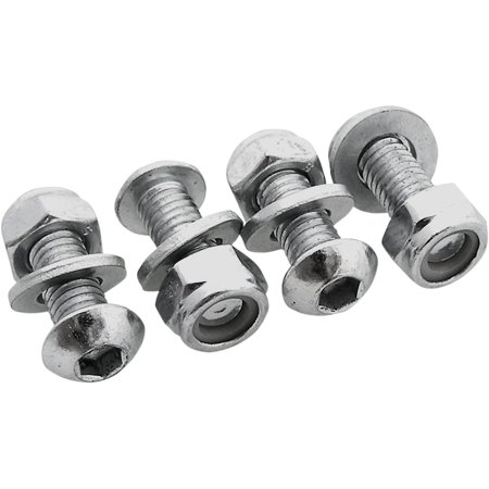 Bolt 2007-LPF Hardware License Plate Fastener Kit