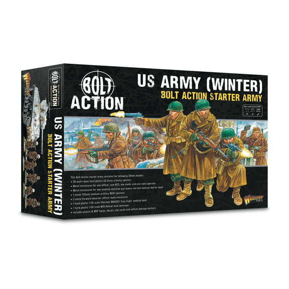 Bolt Action: Defenders of Bastonge: US Army (Winter) Starter Army