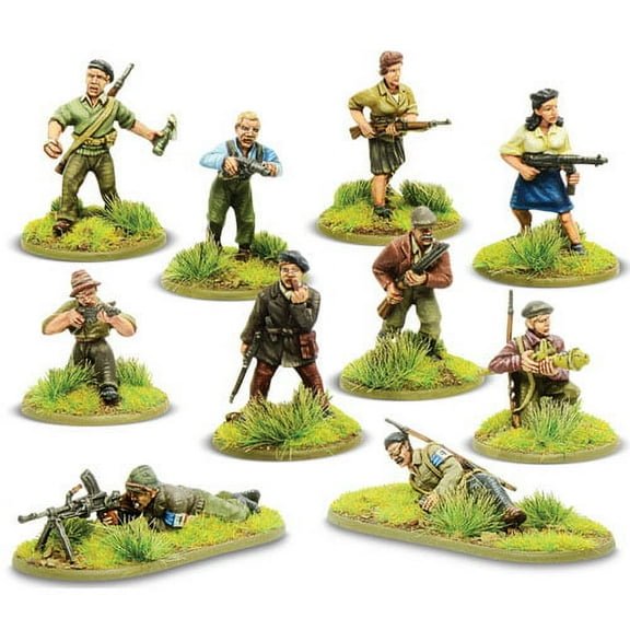 Warlord Games French Resistance Squad New