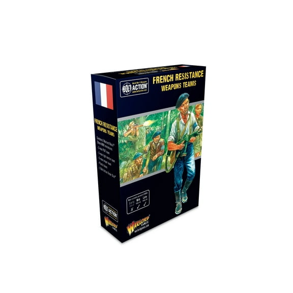Bolt Action: French Resistance Weapons Teams
