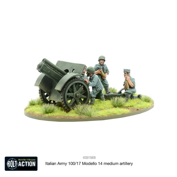 Warlord Games Bolt Action Italian Army 100/17 Modello 14 Medium Artillery