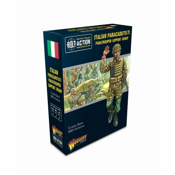 Warlord Games Italian Paracadutisti - Paratrooper Support Group New