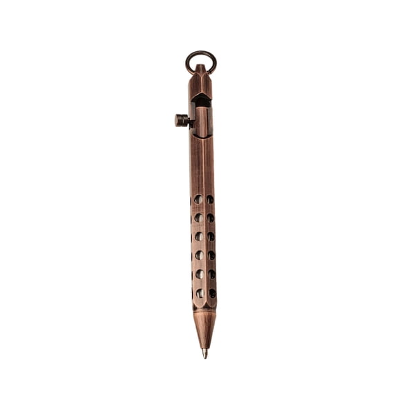 Bolt Action Pen Signing Pens 0.7mm Retro Ballpoint Pen Smooth Writing Tool For Teens Adults Study